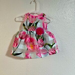 New without tag. Mia & Mimi baby girl 0-3 months floral dress.